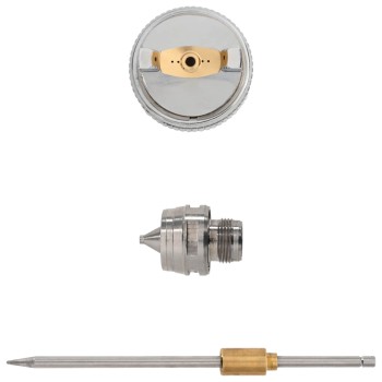Hvlp fúvóka 1,3 mm fúvóka ezüst rozsdamentes acél