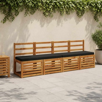 1 darabos padpárna vught 100% poliészter fekete 100 x 40 x 5 cm