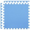 Padló szőnyegek 6 pcs kék 2,16 m² eva hab