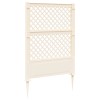 Trellis tüskével fehér 99 x 6 x 165 cm pp