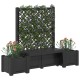 Kerti pad kopenhágában antracitszürke 173 x 49 x 135,5 cm pp
