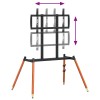 Festőállvány tv állvány 37-86 inch screen számára 60 kg