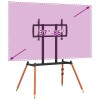 Festőállvány tv állvány 37-86 inch screen számára 60 kg