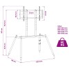 Festőállvány tv állvány 37-86 inch screen számára 60 kg