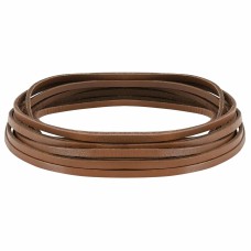 Bőr heveder barna 200 x 0,4 cm bőr