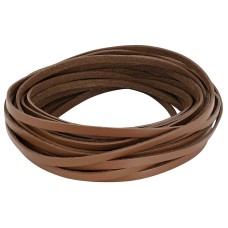 Bőr heveder barna 200 x 0,8 cm bőr