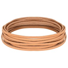 Bőr heveder világos barna 1000 x 0,3 cm bőr