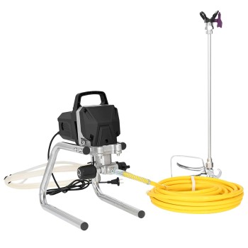 Airless festéksprayer fekete acél és műanyag