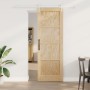 Csúszó ajtó orkdal természetes és fehér 73,5 x 211 cm