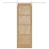 Csúszó ajtó orkdal természetes és fehér 73,5 x 211 cm