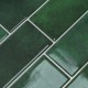 Metrócsempe 10 pcs sötétzöld 29 x 21 cm poliuretán és pet