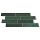 Metrócsempe 10 pcs sötétzöld 29 x 21 cm poliuretán és pet