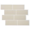 Metrócsempe 50 pcs bézs 29 x 21 cm poliuretán és pet