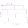 Metrócsempe 50 pcs bézs 29 x 21 cm poliuretán és pet