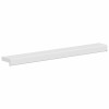Ablakpárkány fehér 100 x 15 x 4,5 cm pvc