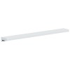 Ablakpárkány fehér 100 x 15 x 4,5 cm pvc