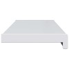 Ablakpárkány fehér 100 x 20 x 4,5 cm pvc