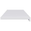 Ablakpárkány fehér 120 x 30 x 4,5 cm pvc