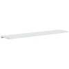 Ablakpárkány fehér 160 x 30 x 4,5 cm pvc