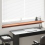 Ablakpárkány barna fa 160 x 25 x 4,5 cm pvc