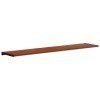 Ablakpárkány barna fa 140 x 35 x 4,5 cm pvc