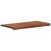 Ablakpárkány barna fa 60 x 40 x 4,5 cm pvc