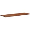 Ablakpárkány barna fa 160 x 40 x 4,5 cm pvc
