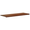 Ablakpárkány barna fa 140 x 50 x 4,5 cm pvc