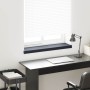 Ablakpárkány antracit fa erezettel 100 x 25 x 4,5 cm pvc