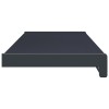 Ablakpárkány antracit fa erezettel 100 x 25 x 4,5 cm pvc