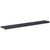 Ablakpárkány antracit fa erezettel 120 x 25 x 4,5 cm pvc