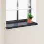 Ablakpárkány antracit fa erezettel 100 x 35 x 4,5 cm pvc