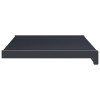 Ablakpárkány antracit fa erezettel 100 x 35 x 4,5 cm pvc