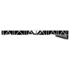 Ablakpárkány antracit fa erezettel 100 x 35 x 4,5 cm pvc