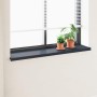 Ablakpárkány antracit fa erezettel 140 x 35 x 4,5 cm pvc