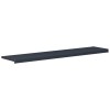 Ablakpárkány antracit fa erezettel 140 x 35 x 4,5 cm pvc