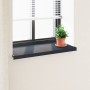 Ablakpárkány antracit fa erezettel 100 x 40 x 4,5 cm pvc