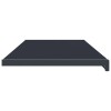 Ablakpárkány antracit fa erezettel 140 x 40 x 4,5 cm pvc