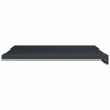 Ablakpárkány antracit fa erezettel 100 x 50 x 4,5 cm pvc
