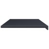Ablakpárkány antracit fa erezettel 140 x 50 x 4,5 cm pvc