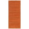 Istállóajtó viaszbarna 90 x 2,5 x 208 cm tömör fenyőfa