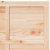 Istállóajtó természetes 90 x 2,5 x 208 cm tömör fenyőfa