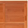 Istállóajtó viaszbarna 90 x 2,5 x 208 cm tömör fenyőfa