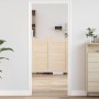 Lengő ajtók természetes 80 x 40 cm tömör fenyőfa