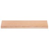 Ablakpárkányok 2 db természetes 70 x 25 x 2 cm tömör bükkfa