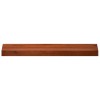 Ablakpárkányok 2 db barna 80x 15 x 2 cm tömör bükkfa