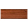 Ablakpárkányok 2 db barna 70 x 25 x 2 cm tömör bükkfa