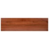 Ablakpárkányok 2 db barna 100 x 25 x 2 cm tömör bükkfa