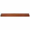 Ablakpárkányok 2 db barna 110 x 30 x 2 cm tömör bükkfa