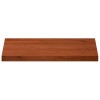 Ablakpárkányok 2 db barna 70 x 40 x 2 cm tömör bükkfa